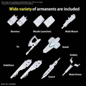 OPT PTS SET GUNPLA 13 BATTLE ARM ARMS Model Kit Bandai Model Kit Gunpla