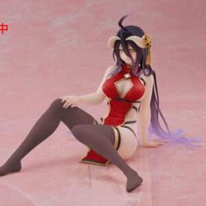 Overlord Pvc Statua Desktop Cute Figura Albedo Chinese Dress Ver. Renewal 13 Cm Taito Prize