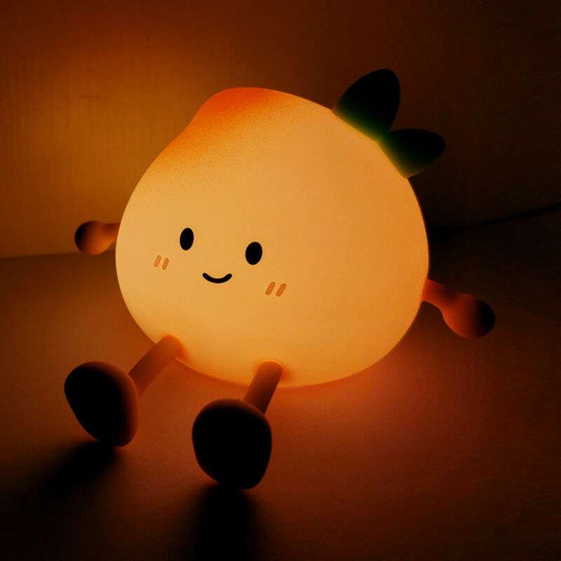 Peach LED Night Light Puckator
