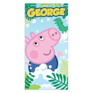 Peppa Pig George Microfibre Telo Mare Astley Baker Davies