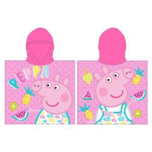 Peppa Pig Microfibre Poncho Asciugamano Astley Baker Davies