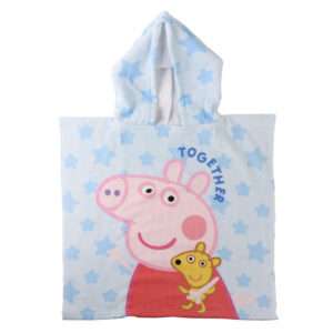 Peppa Pig Microfibre Poncho Telo Mare Cerdà