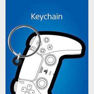 Playstation Controller Rubber Portachiavi Portachiavi Pyramid International