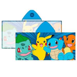 Pokemon Microfibre Poncho Asciugamano Nintendo