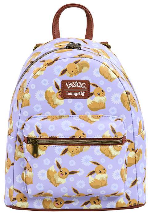 Pokemon Mini Zaino Eevee Lilla 27 Cm LoungeFly