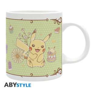 Pokemon - Tazza  320 Ml - Pokémon Café Pikachu & Eevee - Abystyle