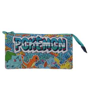 Pokemon Urban Colors Regolabile Astuccio Triplo Cyp Brands