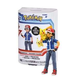 Pokémon X E Y Action Figura Ash E Pikachu 12 Cm Tomy