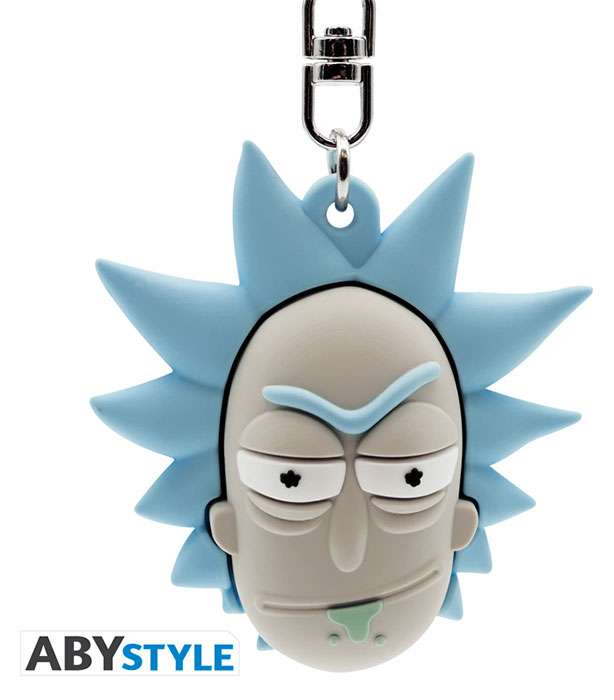 Rick E Morty - Portachiavi Rick Sanchez Cartoon -AbyStyle