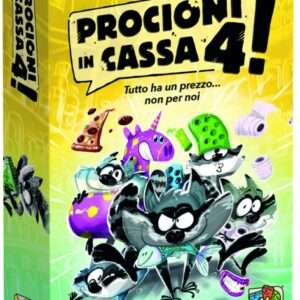 Procioni In Cassa 4! Gioco Di Carte 8+ (ITA) - DV Giochi