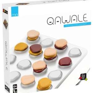 Qawale Mini - Gioco Da Tavolo In Legno 2 Giocatori 8+ (Multilingua) - DV Giochi