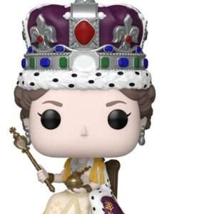 Queen Elizabeth Ii Pop! Premium Vinile Figura 100th- Queen Elizabeth Ii (coronation) 9 Cm Funko