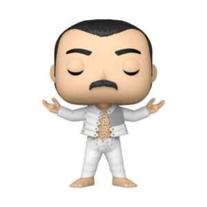 Queen Pop! Rocks Vinile Figura Freddie Mercury (i Was Born To Love You) 9 Cm Funko
