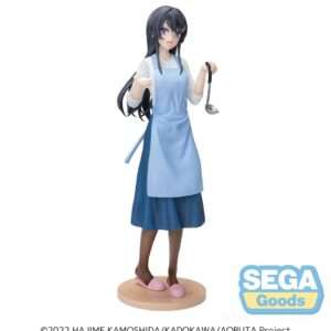 Rascal Does Not Dream Of Bunny Girl Senpai Luminasta Pvc Statua Mai Sakurajima Grembiule 14 Cm Sega