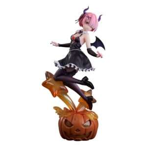 Re:zero -starting Life In Another World- Pvc Statua 1/7 Ram: Phantom Night Wizard Ver. 26 Cm Kadokawa