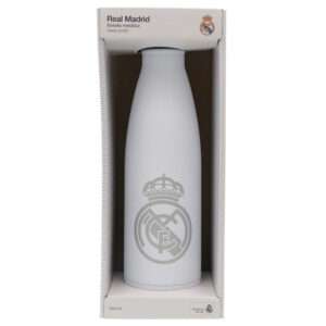 Real Madrid Acciaio Inossidabile Bottiglia 500ml Bianca Cyp Brands