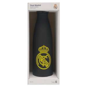 Real Madrid Acciaio Inossidabile Bottiglia Nera 500ml Cyp Brands