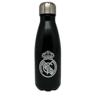 Real Madrid Acciaio Inossidabile Bottiglia 550ml Cyp Brands Nera