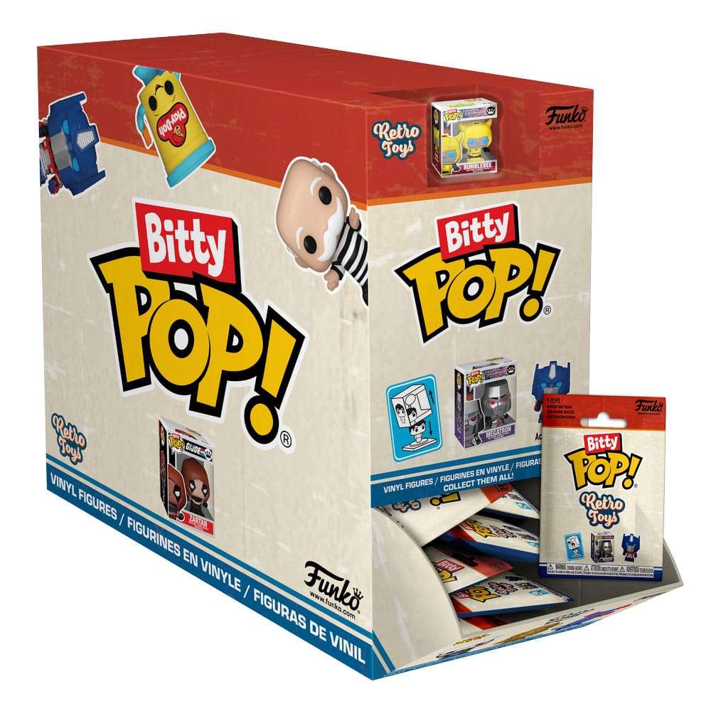 Retro Toys Bitty Pop! Vinile Figura Pdq 2,5 Cm Funko