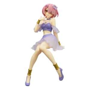 Re:zero Noodle Stopper Statua Ram Twinkle Party 14 Cm  Furyu