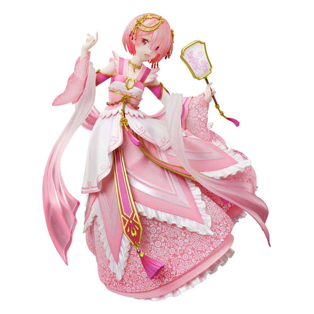 Re:zero -Starting Life In Another World- Pvc Statua 1/7 Ram Hanfu 24 Cm - Furyu