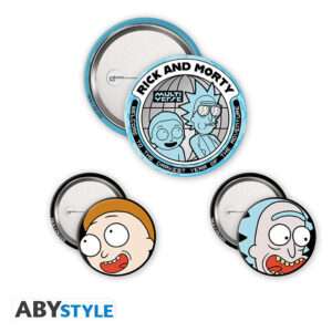 Rick E Morty - Badge Pack - Rick & Morty
