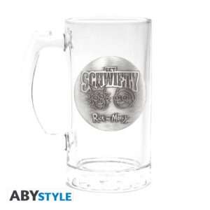 Rick E Morty - Boccale Metal "get Schwifty" - Box