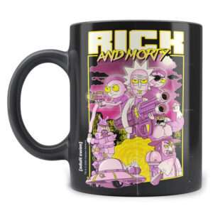 Rick E Morty Retro Poster Tazza sd Toys