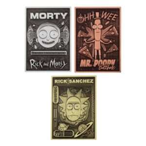 Rick & Morty Digipiatti Phone Stand Generation 1 Starter Pack Exquisite Gaming