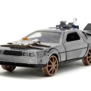 Ritorno Al Futuro 3 Delorean 1:32 Var.diecast Model Modelli In Scala Simba