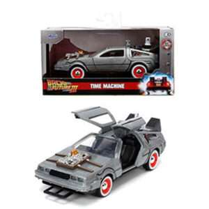 Ritorno Al Futuro Iii Dlorean Car 1:32 Jada Toys