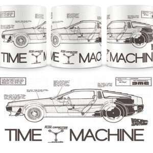 Ritorno Al Futuro Macchina Del Tempo Ceramic Tazza