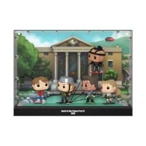 Ritorno Al Futuro Pop Moments Deluxe Vinile Figures 5-pack Hoverboard Funko