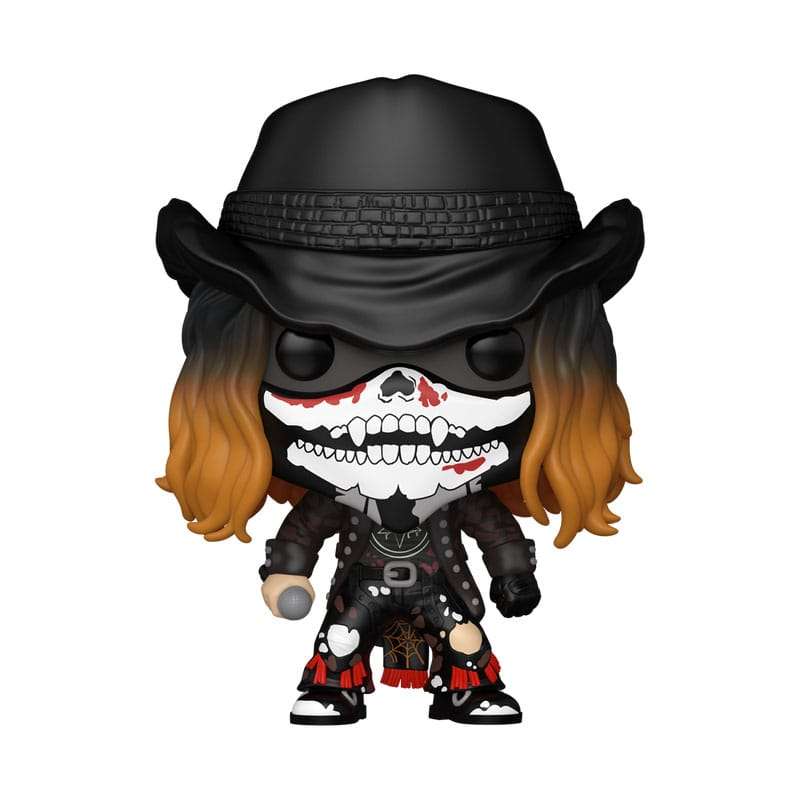 Rob Zombie Pop! Rocks Vinile Figura Rob Zombie W/bandana 9 Cm Funko