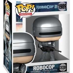 Robocop Pop! Movies Vinile Figures Robocop (metallic) 9 Cm Funko