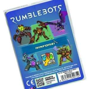 Rumblebots: Rinforzi - Espansione Gioco Da Tavolo 12+ (ITA) - DV Giochi
