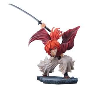 Rurouni Kenshin: Meiji Kenkaku Romantan Kyoto Douran Pvc Statua 1/6 Kenshin Himura Amakakeruryuunohirameki Ver. 26 Cm Bellfine