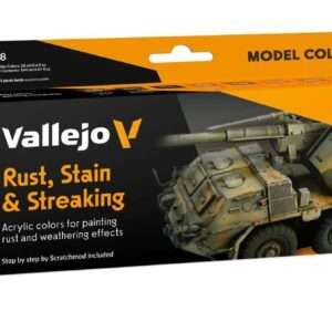 Rust Stain E Streak Mod Col Set 70183 Colori Vallejo
