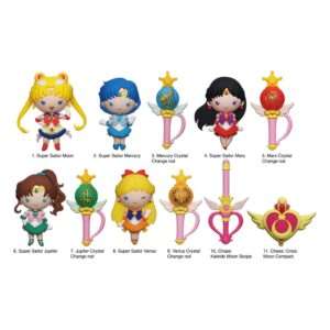 Sailor Moon 3d Pvc Bag Clips Series 7 Con Figura Int.