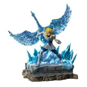 Saint Seiya Deluxe Bds Art Scale Statua 1/10 Cygnus Hyoga 27 Cm Iron Studios