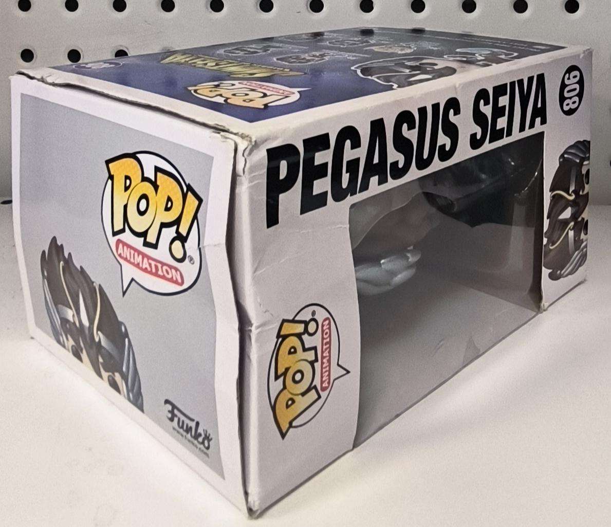 Saint Seiya Funko POP Vinile Figura Pegasus Seiya 9 cm Scatola Rovinata