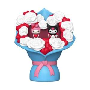 Sanrio Bitty Pop! Bouquet Vinile Figura 2-pack My Melody & Kuromi (valentine) 4 Cm Funko