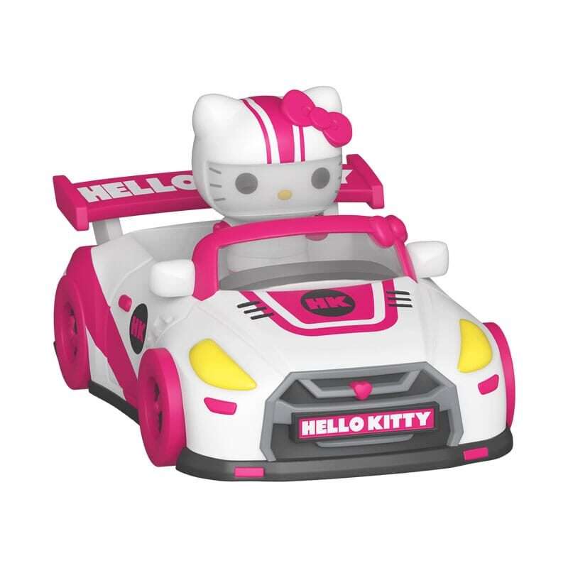 Sanrio Bitty Pop! Ride Vinile Figura Racecar W/hk 2,5 Cm Funko