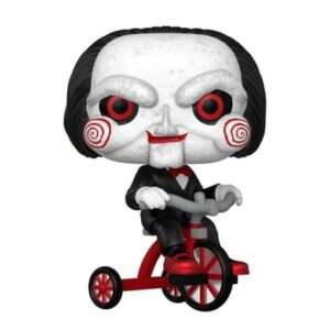 Saw Pop! Plus Figura Billy On Tricycle Esclusiva 9 Cm Funko Scatola Rovinata