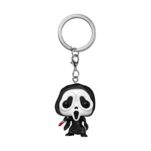 Scream Pop! Vinile Portachiavis 4 Cm Horror Ghostface Funko
