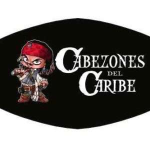 SD TOYS CABEZONES DEL CARIBE FACE MASK MASCHERA