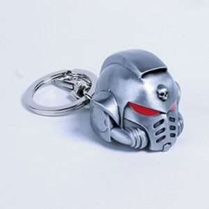 Semic Warhammer 40k Metallo Casco Primaris Kcha Portachiavi