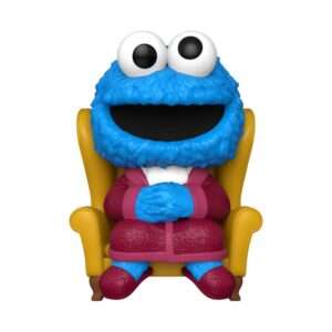 Sesame Street Pop! Tv Vinile Figura Cookie Monster 9 Cm Funko