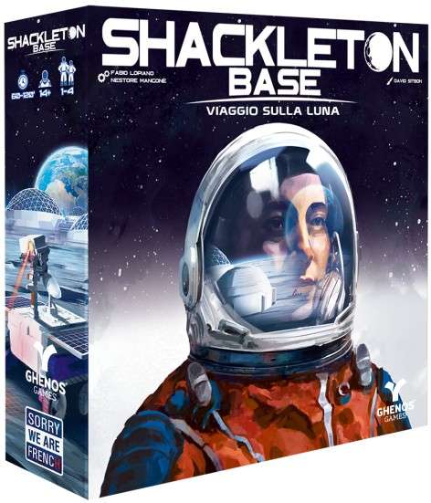 Shackleton Base: Viaggio sulla Luna - Gioco da Tavolo di Strategia (ITA) - DV Giochi