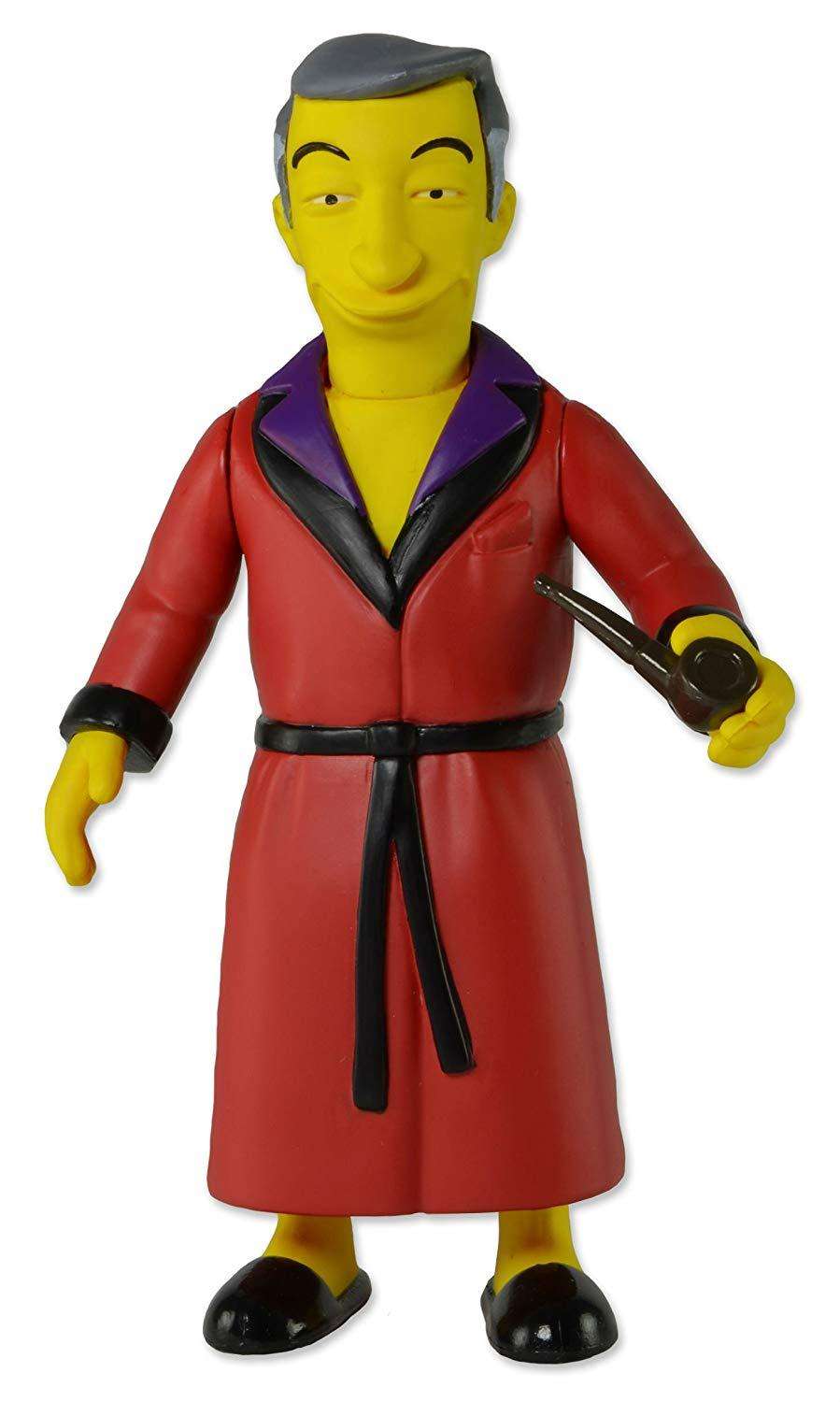 Simpson Hugh Hefner 25 Anniversario Serie 1 Figura 12,7 cm Action Neca